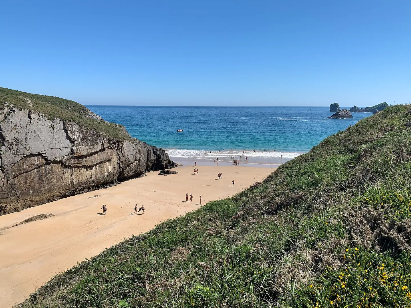 Playa del Portiello de San Martín