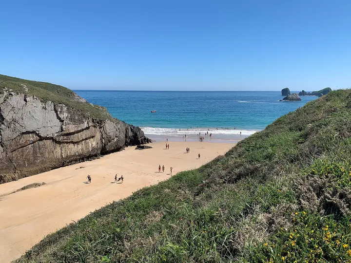 Playa del Portiello de San Martín