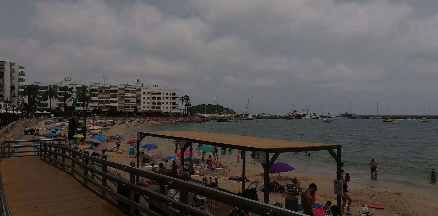 Playa de Es Riu de Sta Eulària