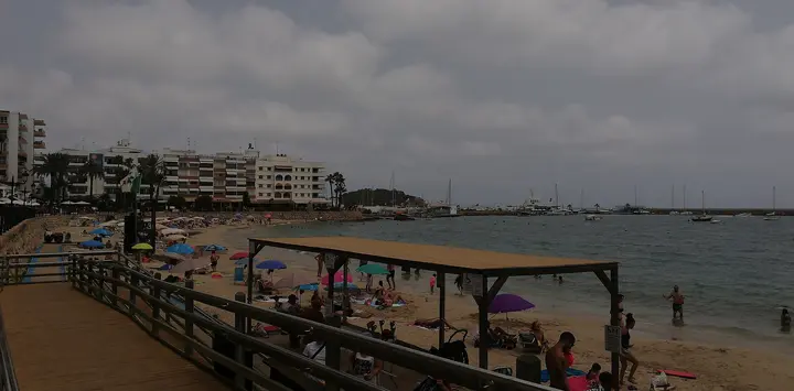 Playa de Es Riu de Sta Eulària