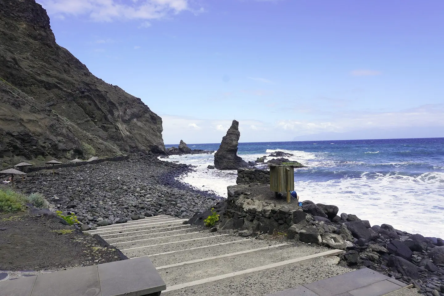 Playa de la Caleta de Hermigua