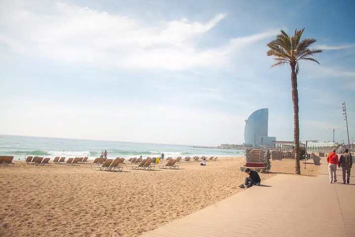 Playa de La Barceloneta