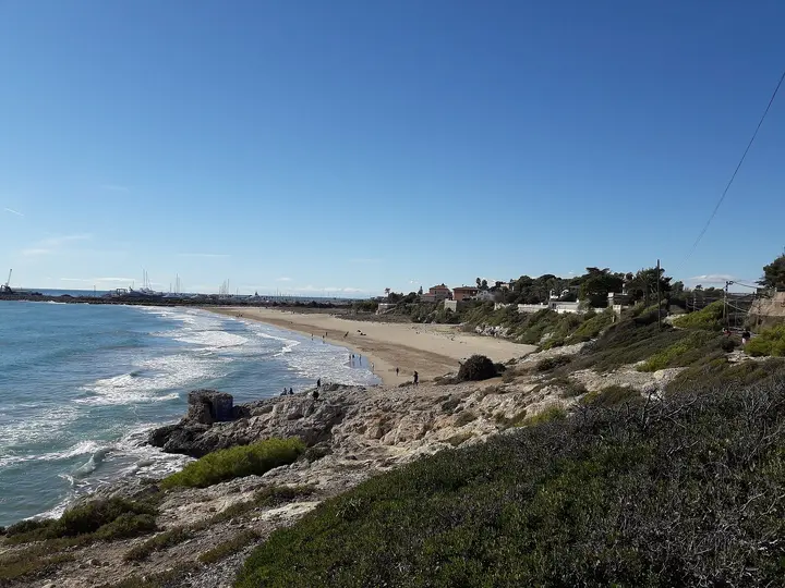 Playa del Far de S. Cristòfol